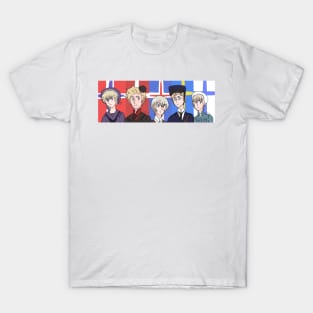 Nordic Region FIVE! (Redone) T-Shirt